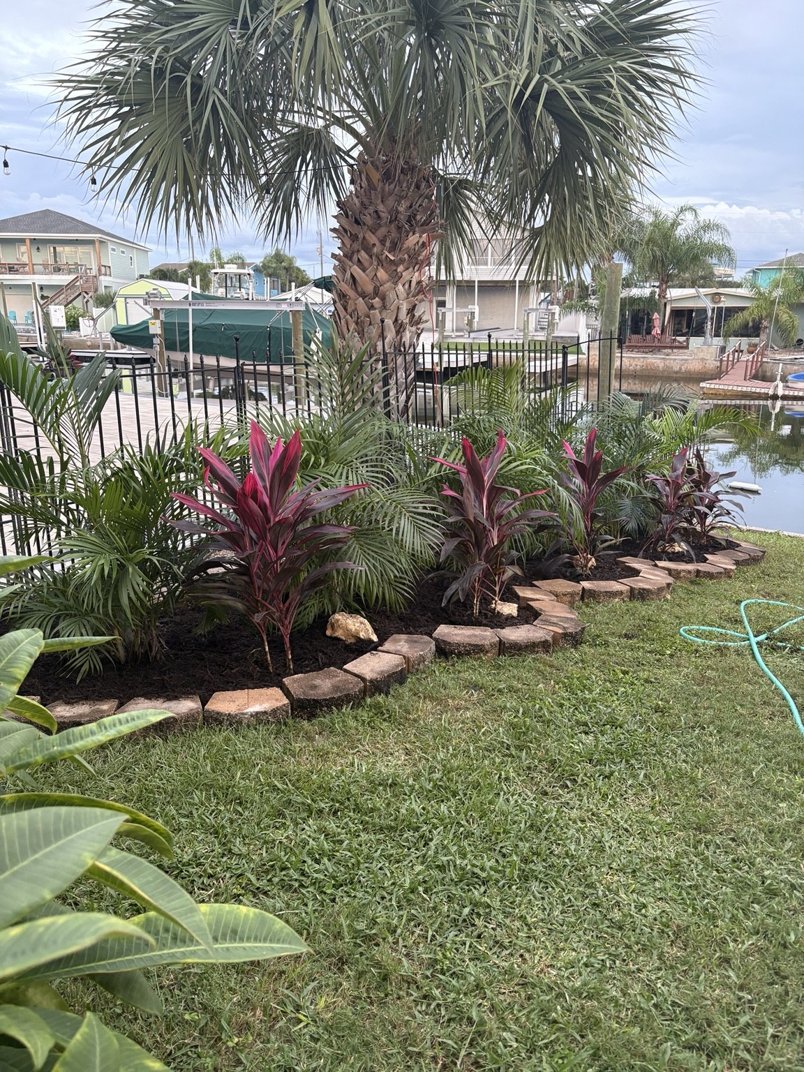 Tropical gardens at Casa Palma Azul
